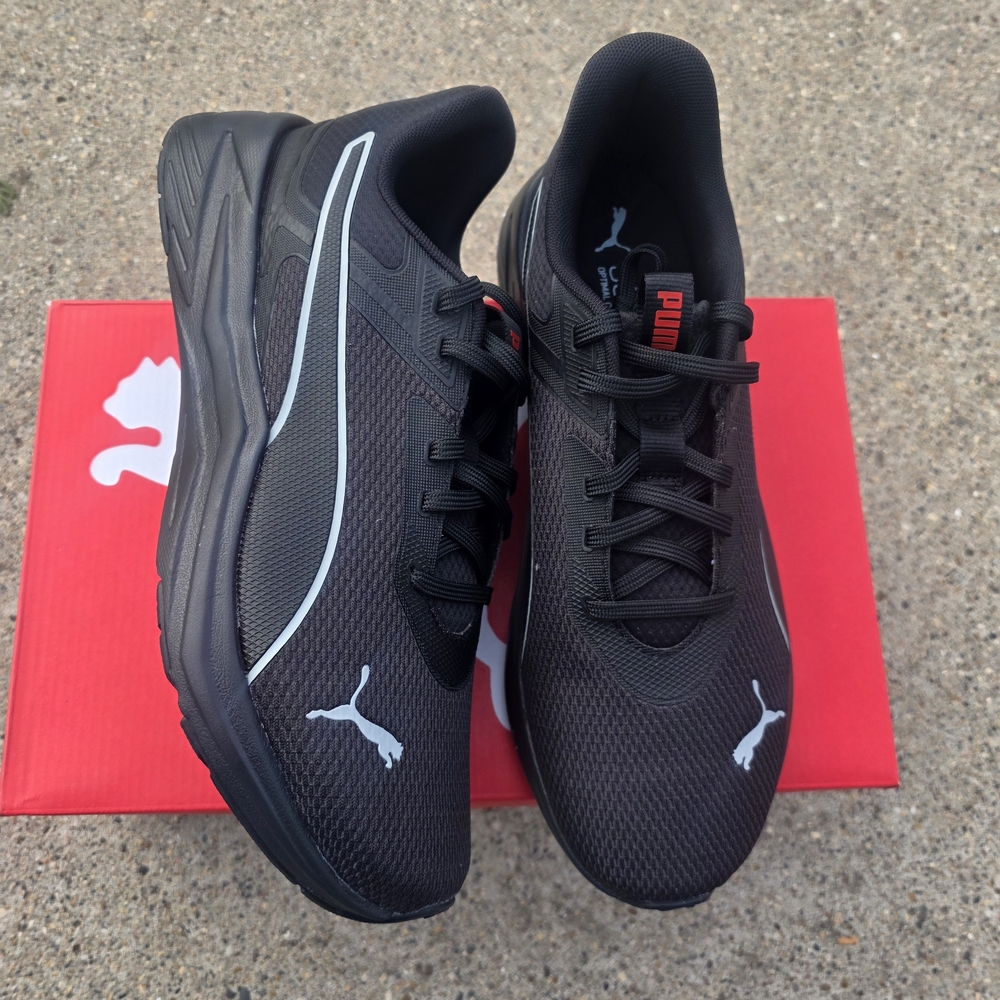 Puma Black Athletic Sneakers Men Size 10